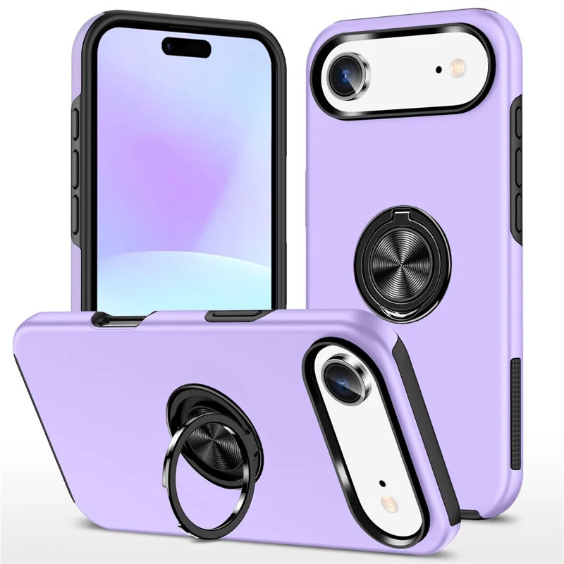 Hybrid Magnetic Invisible Ring Case for iPhone 17 Air Hybrid Magnetic Invisible Ring Case for iPhone 17 Air
